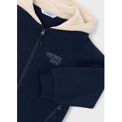Sudadera cremallera capucha niño mayoral