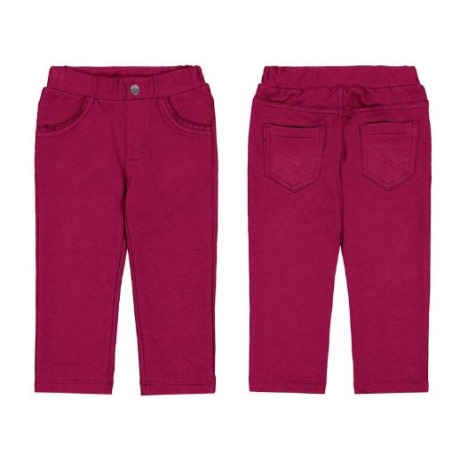 Pantalón básico felpa bebé niña mayoral