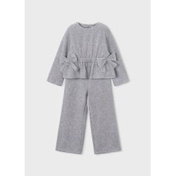Conjunto pantalón tricot lurex niña mayoral