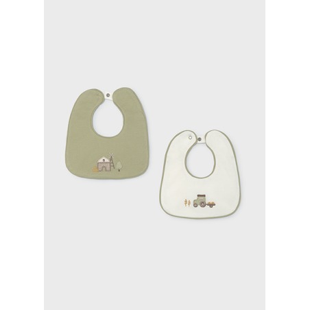Set 2 baberos impermeables bebé mayoral