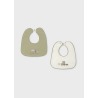 Set 2 baberos impermeables bebé mayoral