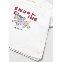 Set 2 camisetas estampadas bebe niño mayoral