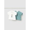 Set 2 camisetas estampadas bebe niño mayoral