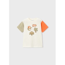 Camiseta combinada niño...