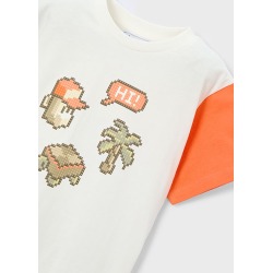 Camiseta combinada niño mayoral