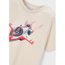 Camiseta nave espacial niño mayoral