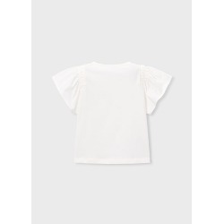Camiseta aplique niña mayoral