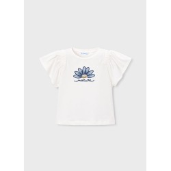 Camiseta aplique niña mayoral