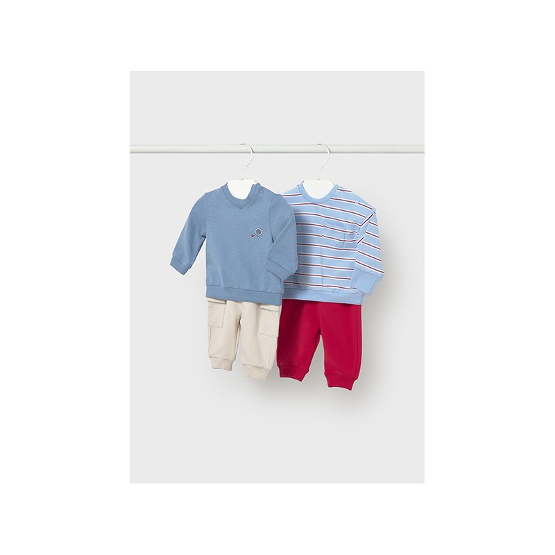 Conjunto chándal 4 piezas de m/l bebe mayoral
