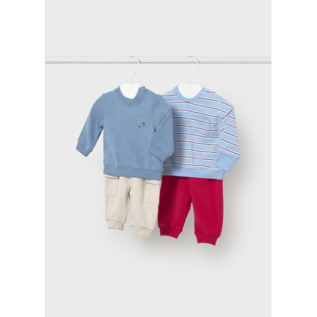 Conjunto chándal 4 piezas de m/l bebe mayoral