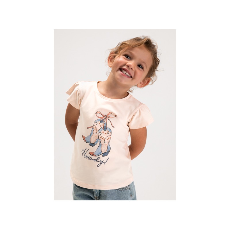 Camiseta estampada niña mayoral