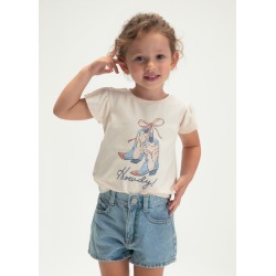 Camiseta estampada niña mayoral
