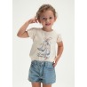 Camiseta estampada niña mayoral