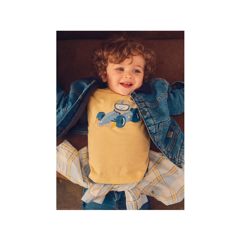 Camiseta coches bebé niño mayoral