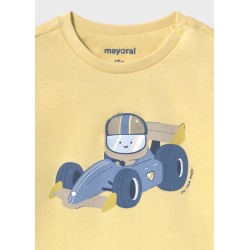Camiseta coches bebé niño mayoral