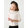 Blusa cuello volante niña mayoral