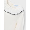 Blusa cuello volante niña mayoral