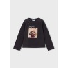 Camiseta bordado niña mayoral