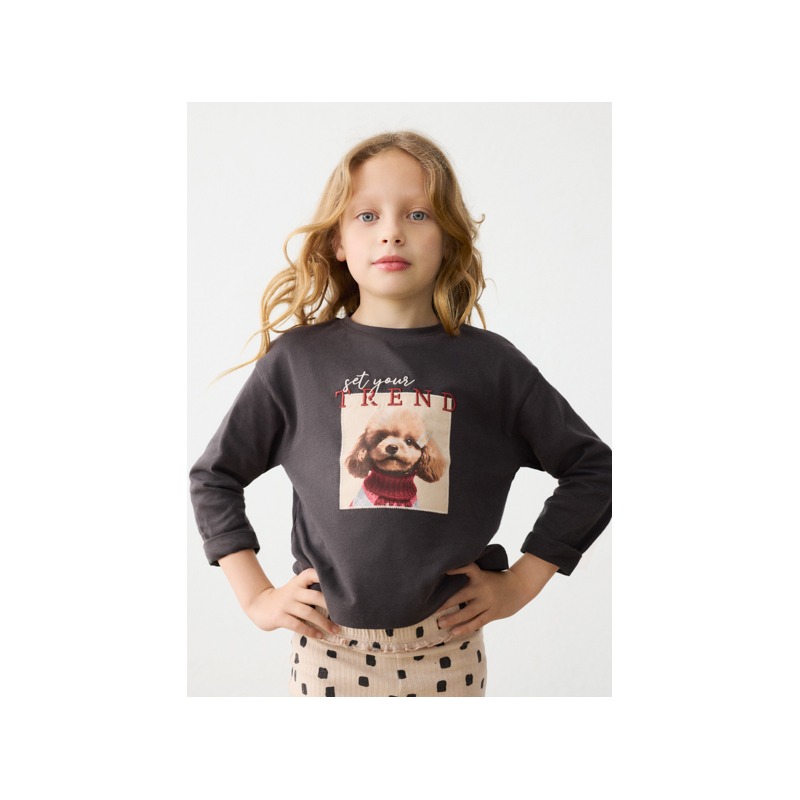 Camiseta bordado niña mayoral