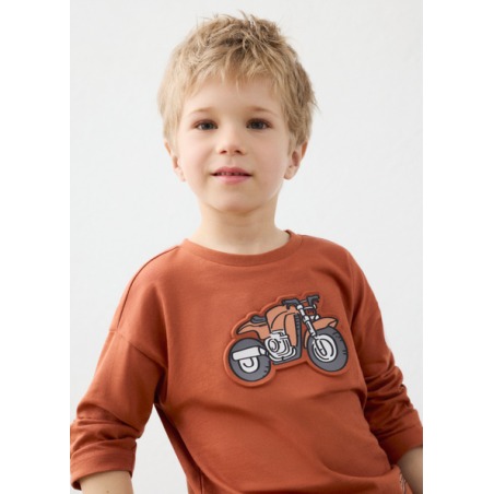 Camiseta vehículo relieve niño mayoral