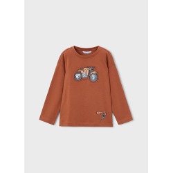 Camiseta vehículo relieve niño mayoral