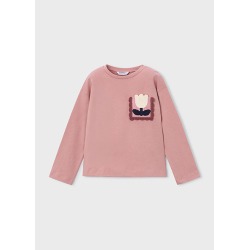 Camiseta bolsillo niña mayoral