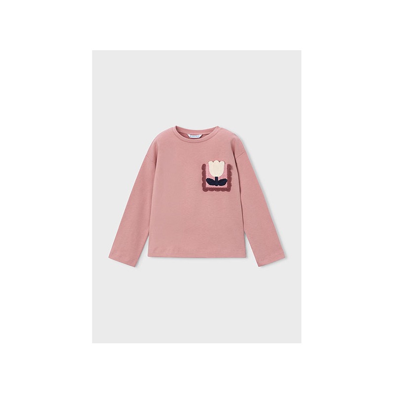 Camiseta bolsillo niña mayoral