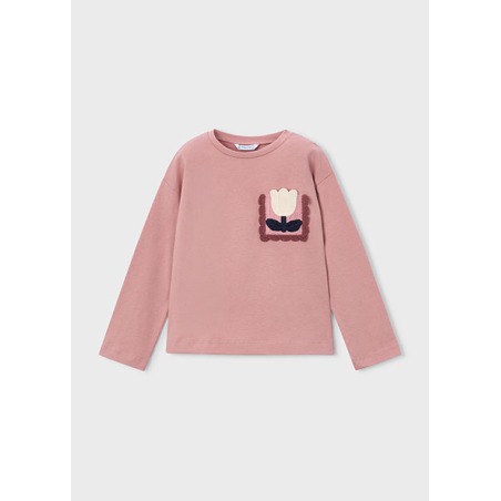 Camiseta bolsillo niña mayoral