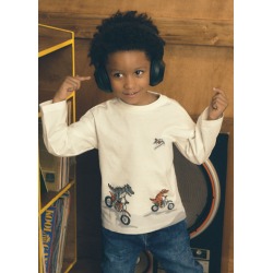 Camiseta motor niño mayoral
