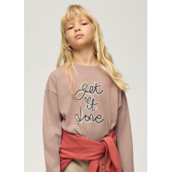 Camiseta letras chica mayoral