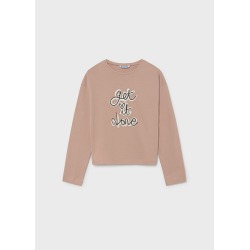 Camiseta letras chica mayoral