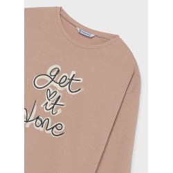 Camiseta letras chica mayoral