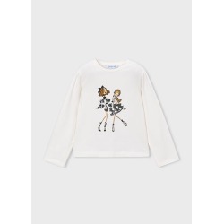 Camiseta estampacion niña...