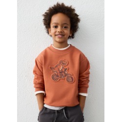 Sudadera embossed niño mayoral