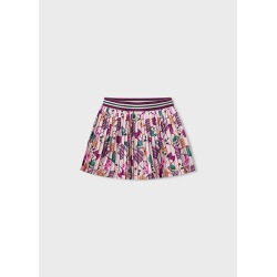 Falda plisada estampada niña mayoral