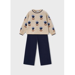 Conjunto pantalon largo tricot niña mayoral