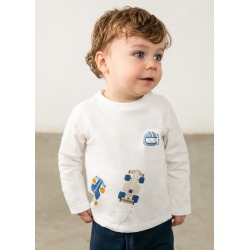 Camiseta coches bebé niño...