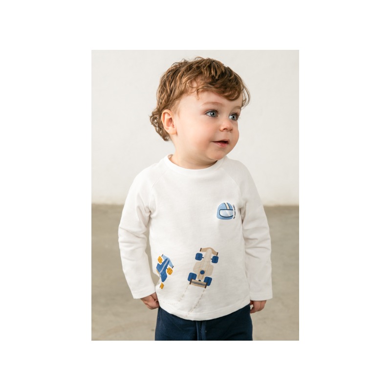 Camiseta coches bebé niño mayoral