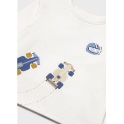Camiseta coches bebé niño mayoral