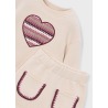 Conjunto falda felpa niña mayoral