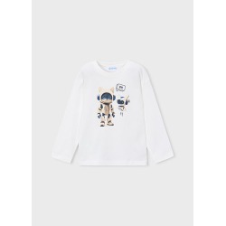 Camiseta robot niño mayoral