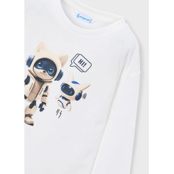 Camiseta robot niño mayoral