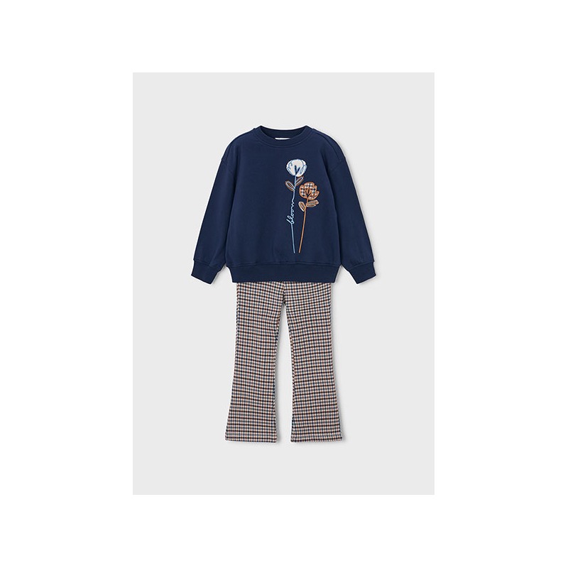 Conjunto legging y sudadera niña mayoral