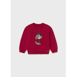 Jersey intarsia bebé niña...