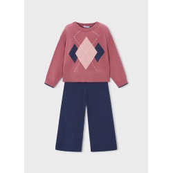Conjunto pantalon largo tricot niña mayoral
