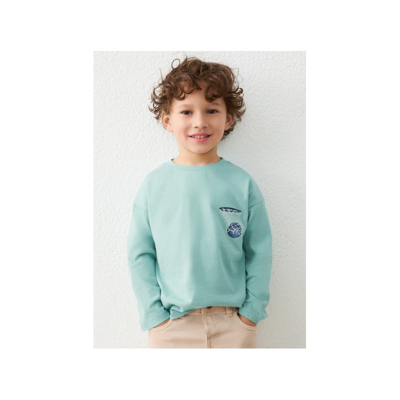 Camiseta serigrafía niño mayoral