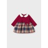 Vestido tricot combinado bebe niña mayoral