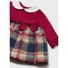 Vestido tricot combinado bebe niña mayoral