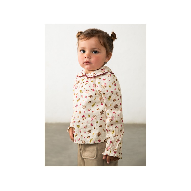 Blusa textura bebé niña mayoral
