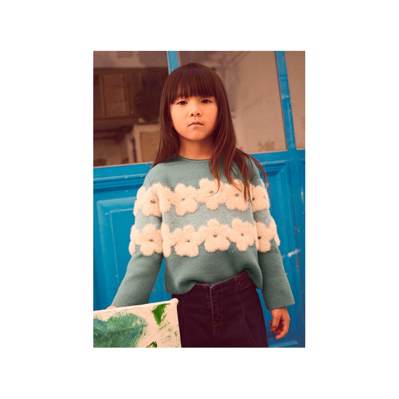 Jersey flores niña mayoral